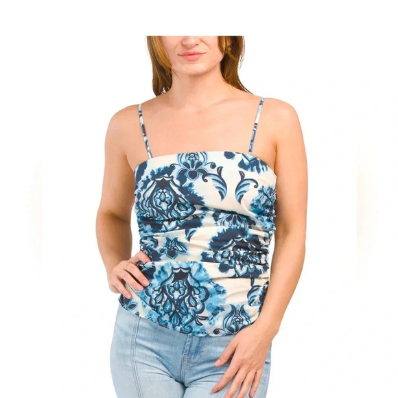 Zara Paisley Pattern Top Cami.  XS.  New with tags - Picture 1 of 5